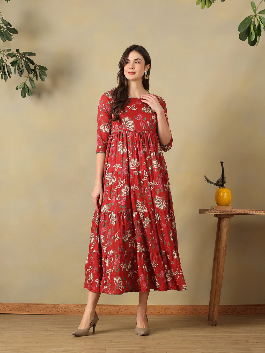 Mamicha red Gown