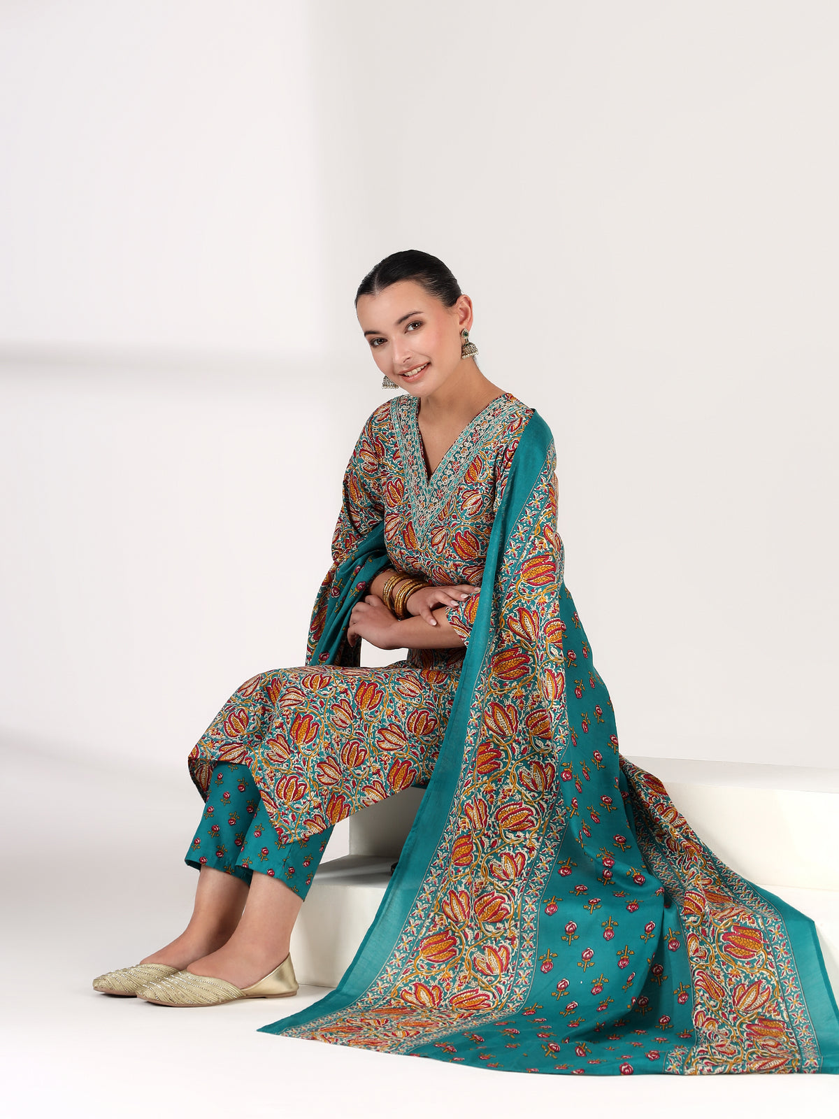 Mamicha Teal Suit Set