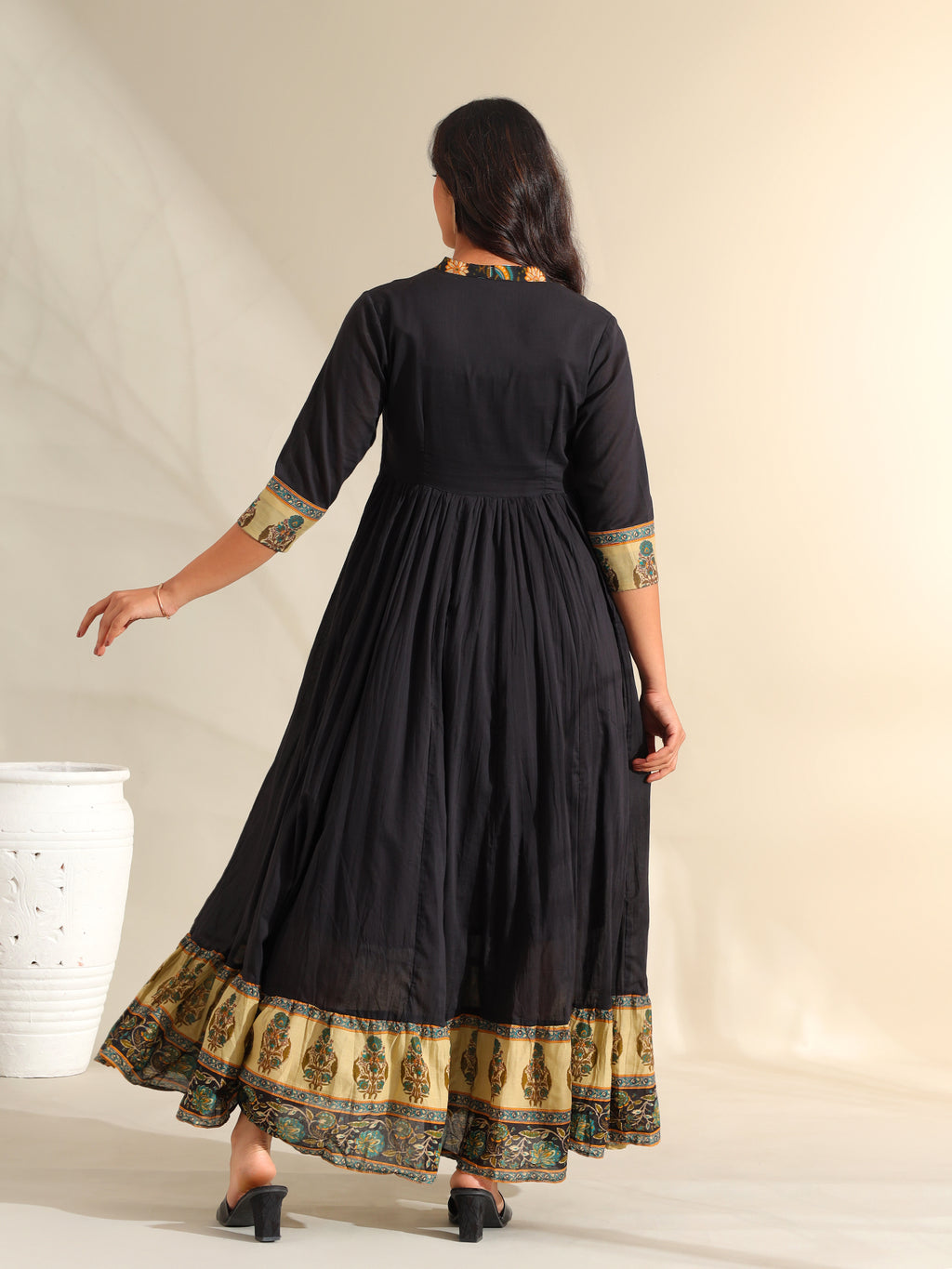 Nayantara Midnight Anarkali Dress
