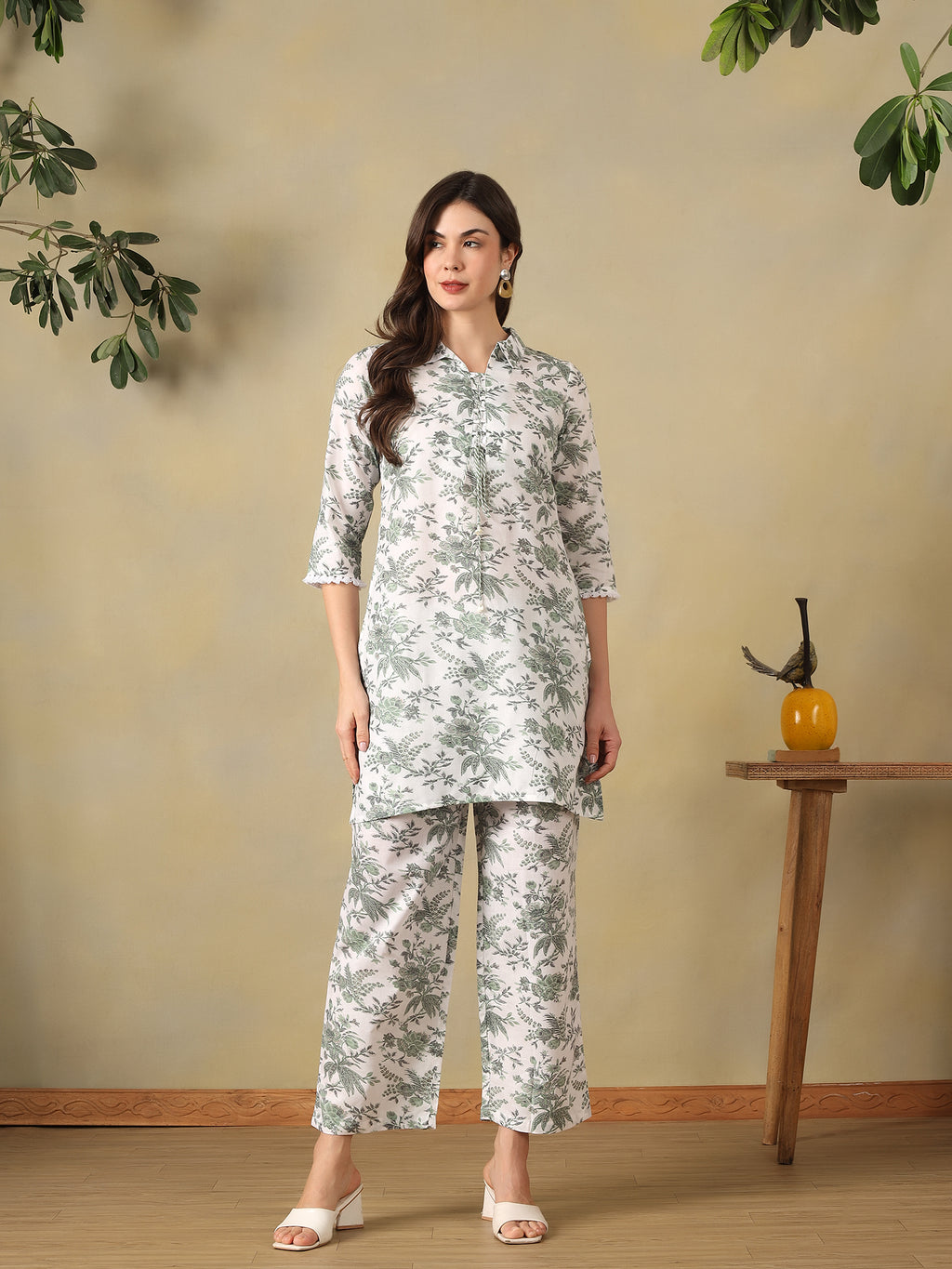 Mamicha Off White Co-Ord Set