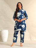Inaayat Indigo Sketch Co-ord Set
