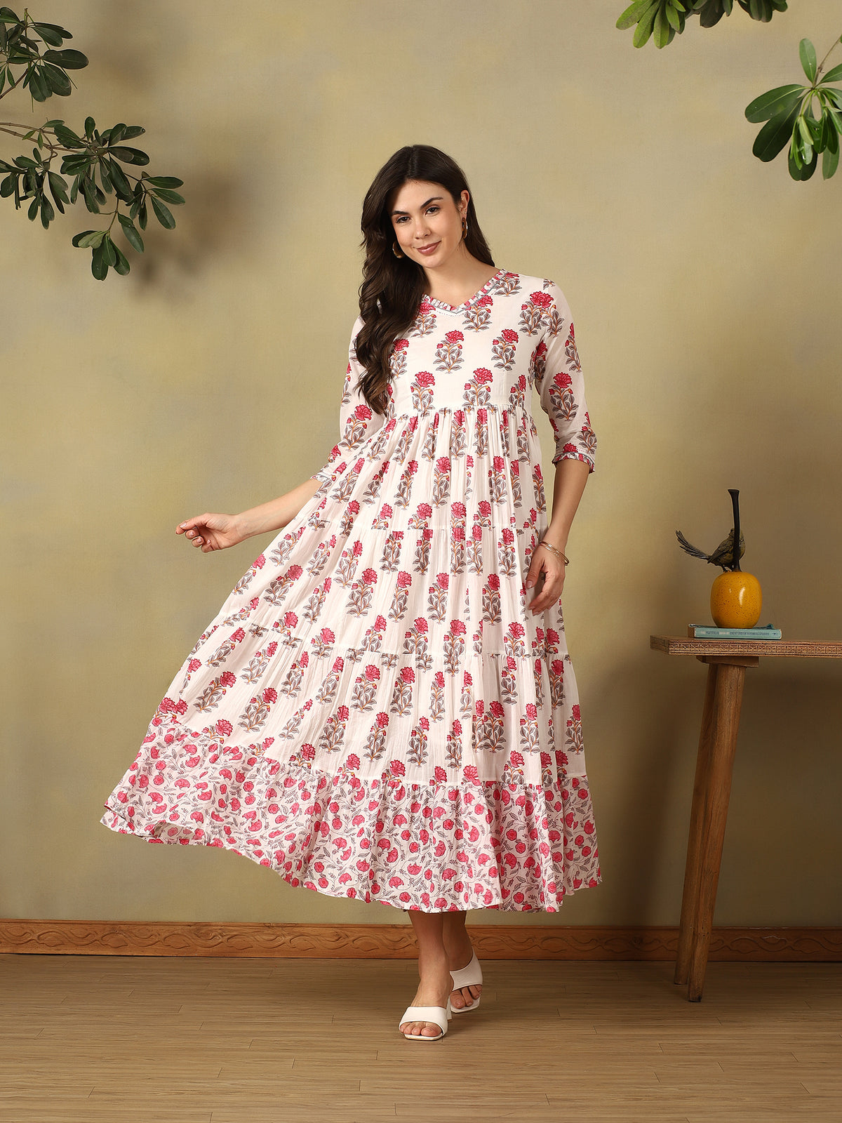 Mamicha white Gown