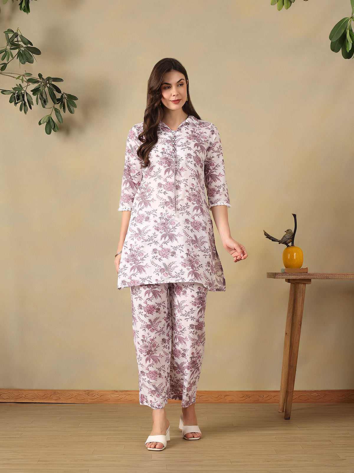 Mamicha Off White Co-Ord Set
