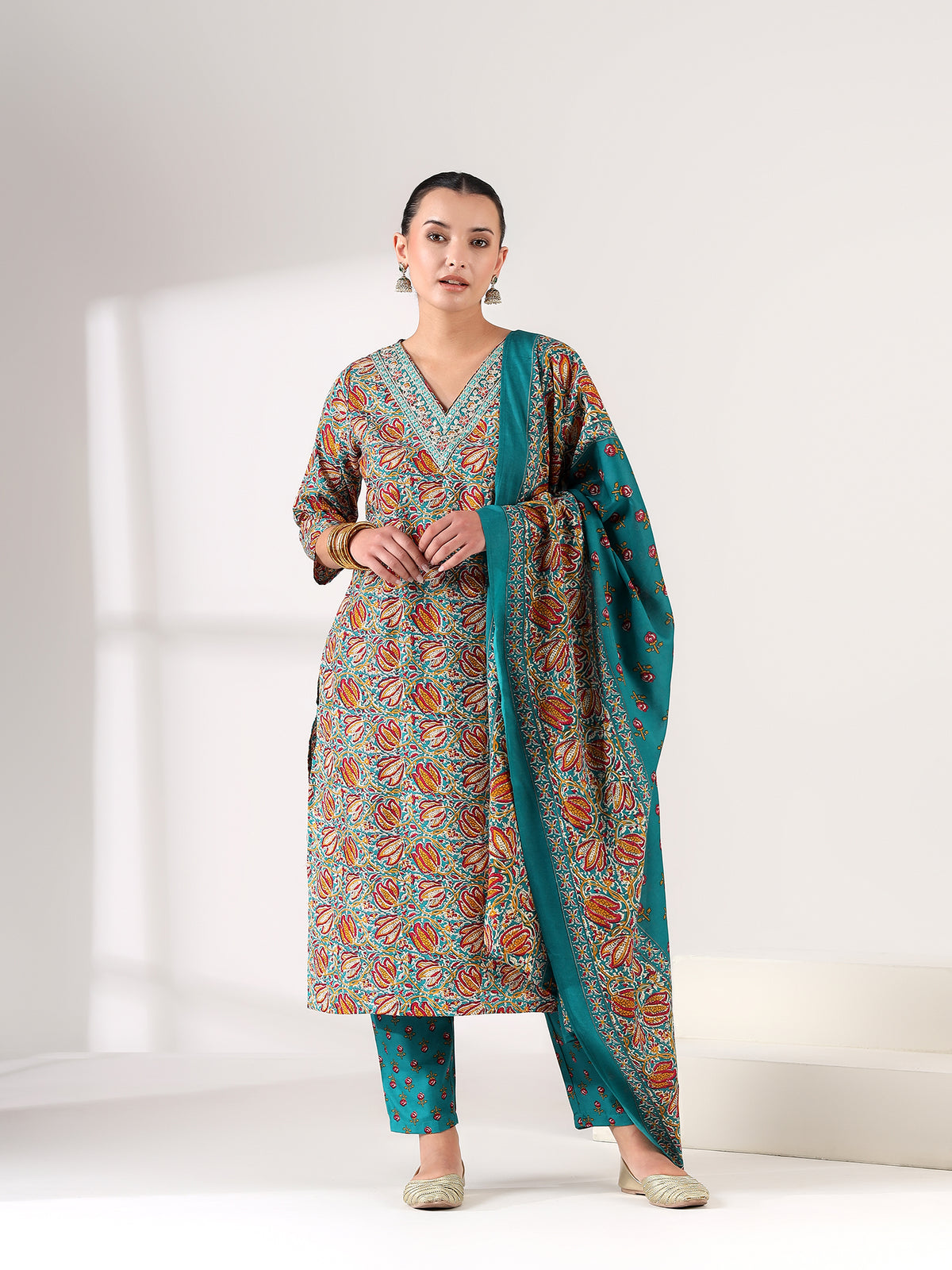 Mamicha Teal Suit Set
