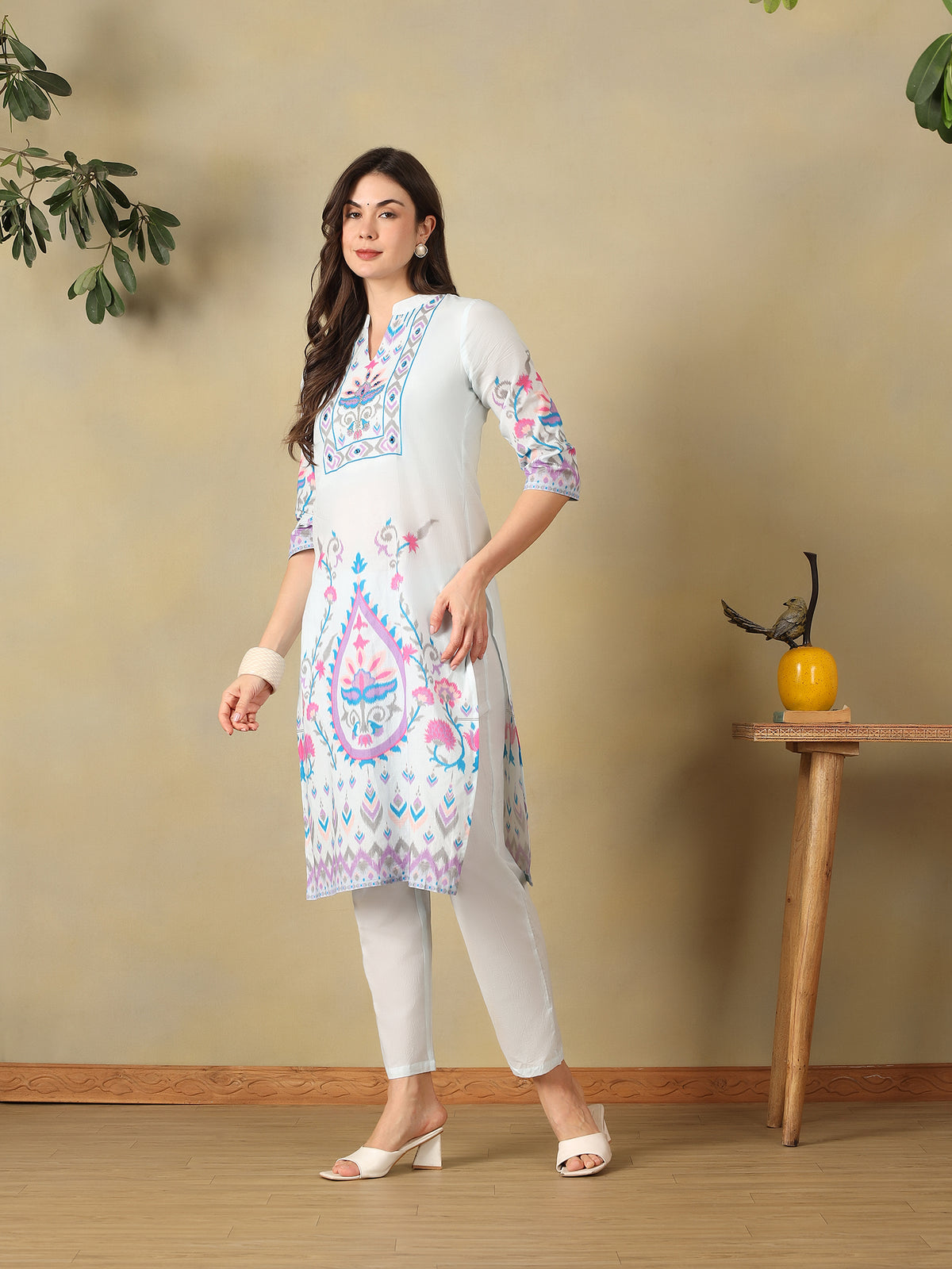 Mamicha Blue Ethnic Set