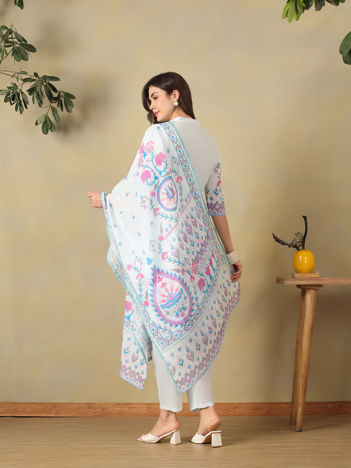 Mamicha Blue Ethnic Set