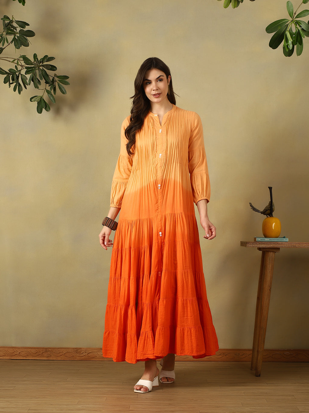 Mamicha Orange Dress