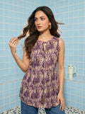 Purple Top - Sleeveless