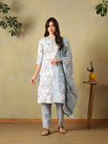 Mamicha Blue Ethnic Set