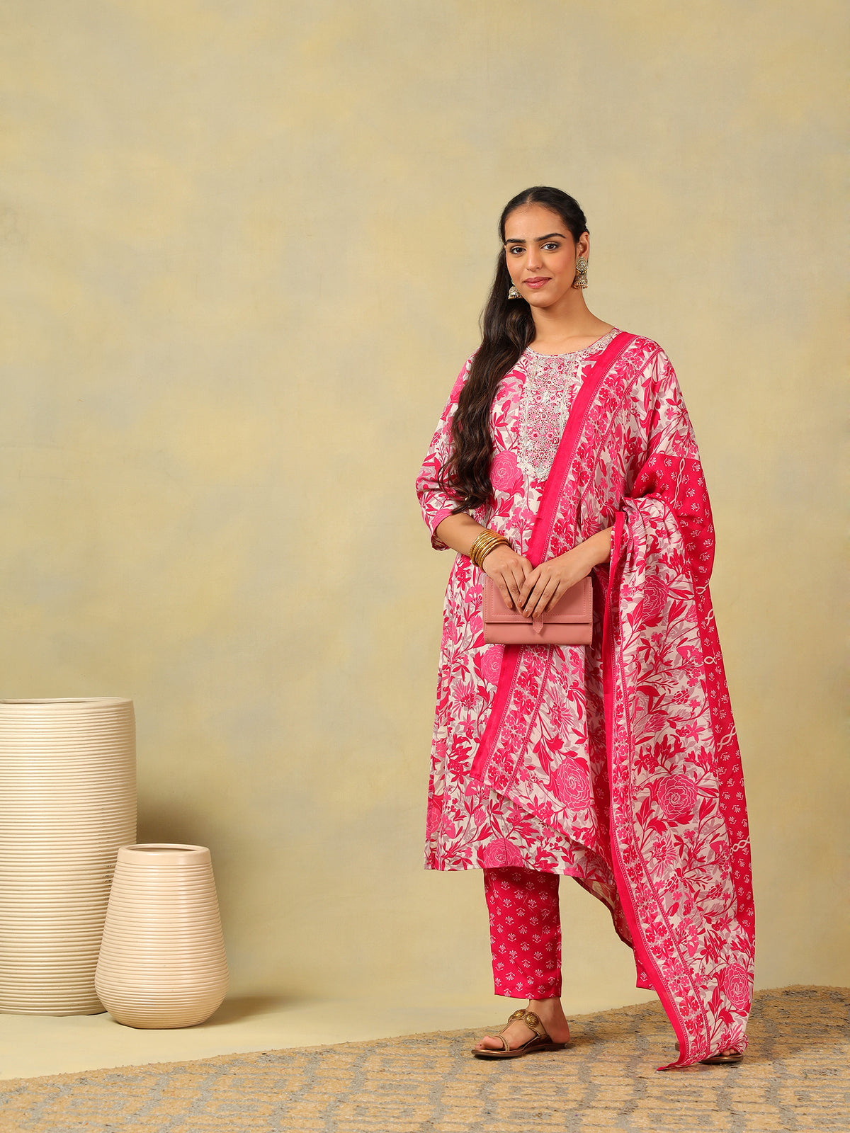 Ishwari Rani Rose Suit Set
