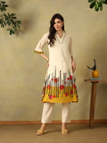 Mamicha Cream Kurta Set