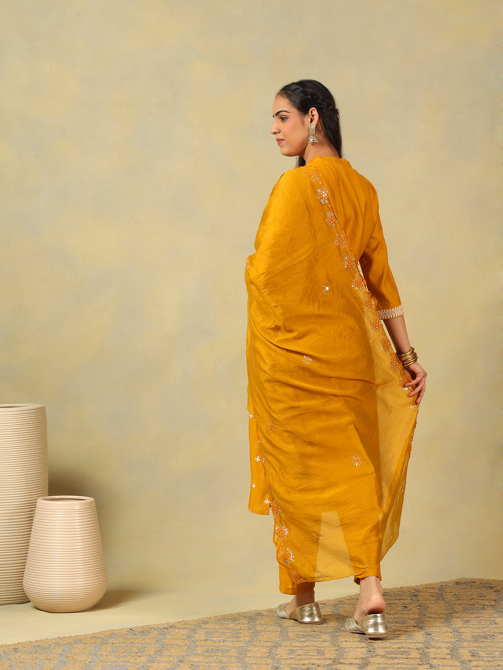 Tanvi Mustard Suit Set