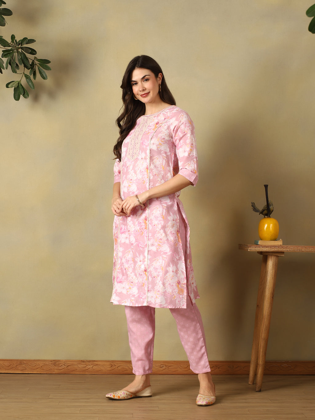 Mamicha Pink Ethnic Set