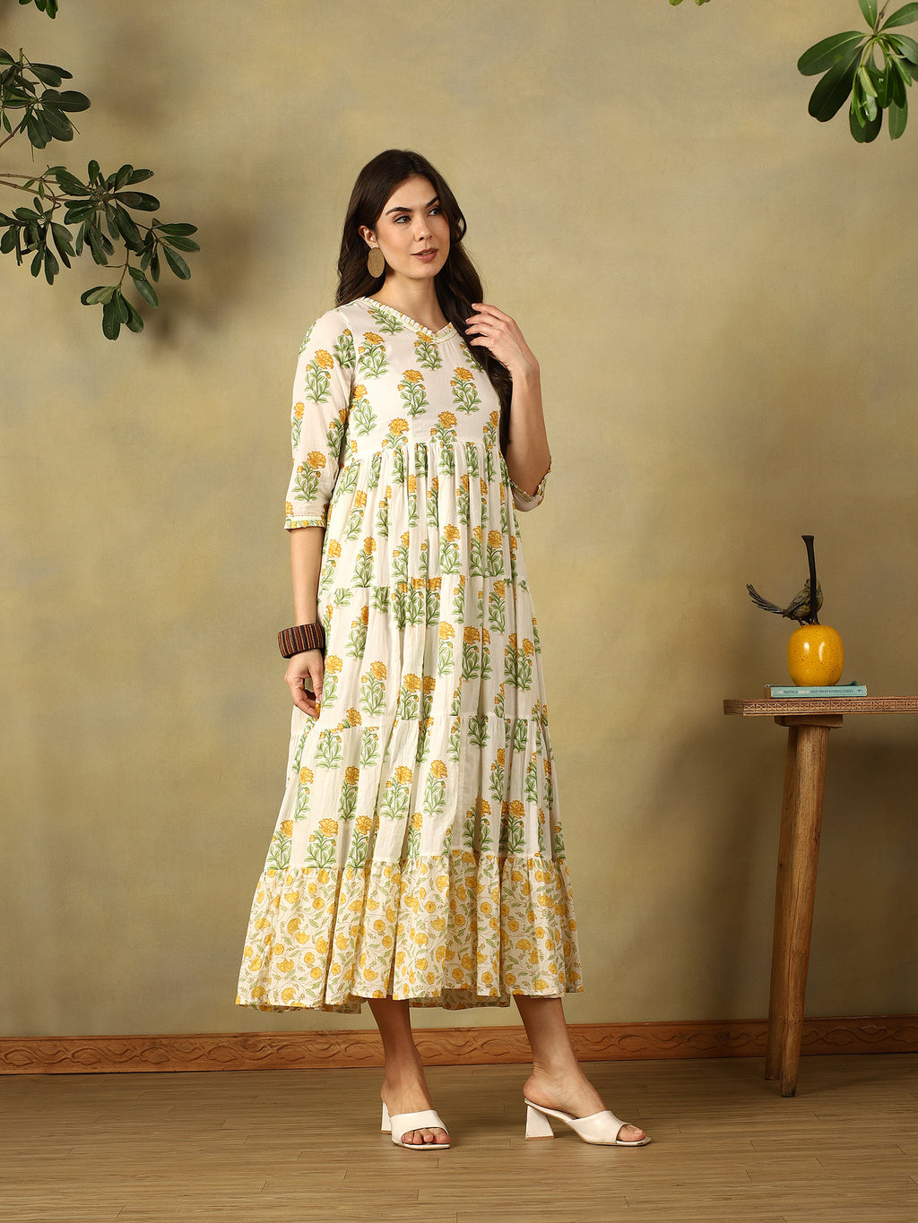 Mamicha white Gown