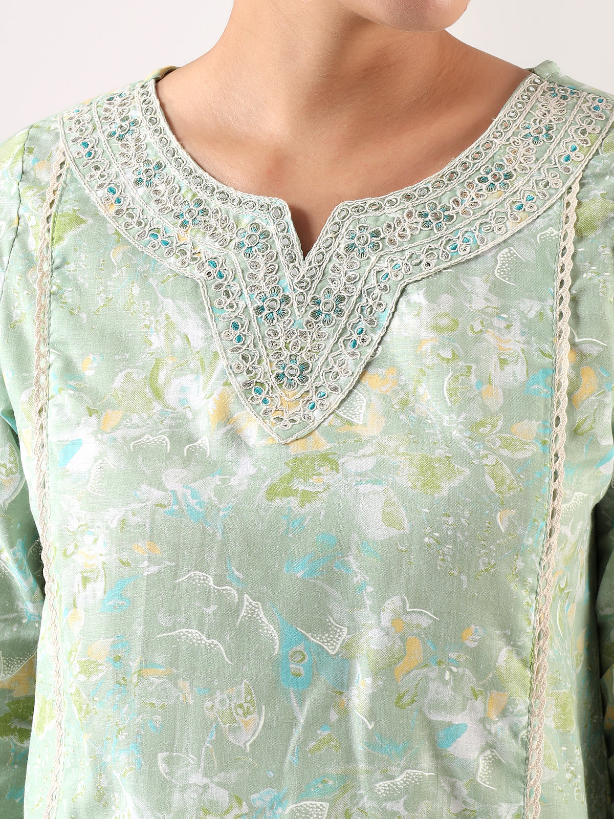 Mamicha Green Suit Set