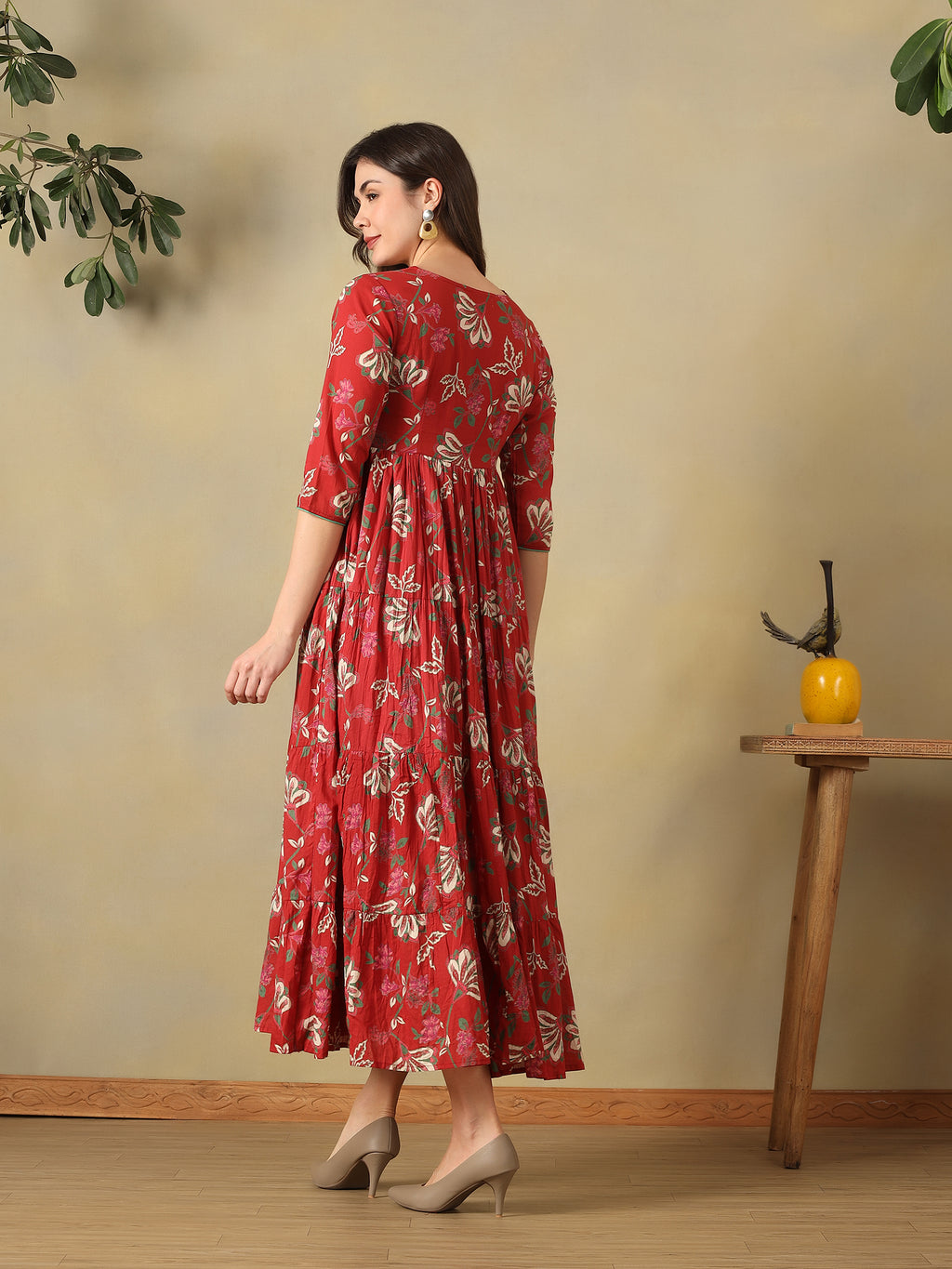 Mamicha red Gown