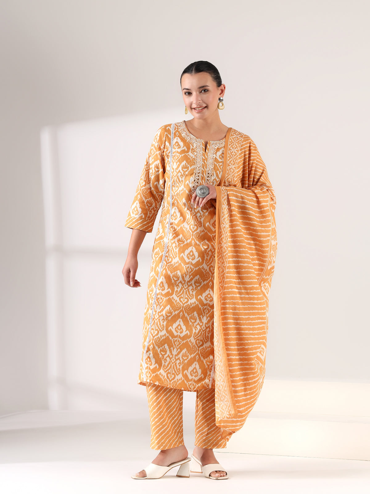 Mamicha Mustard Suit Set