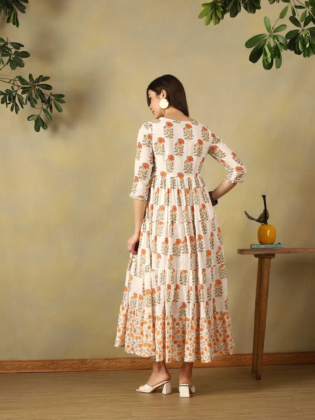 Mamicha white Gown