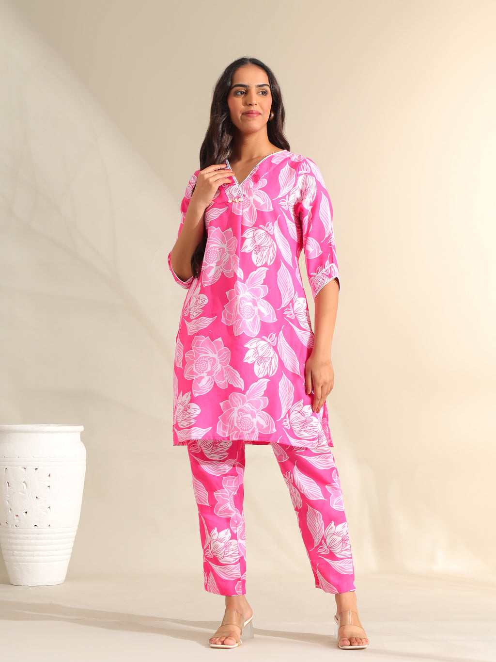 Mishti Bloom Kurta Set