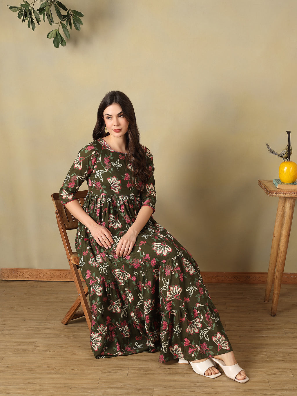 Mamicha Olive Gown