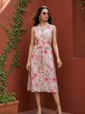 Pink Dress - Sleeveless