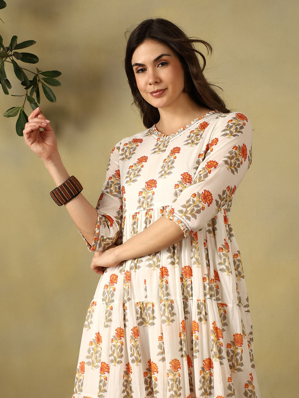 Mamicha white Gown