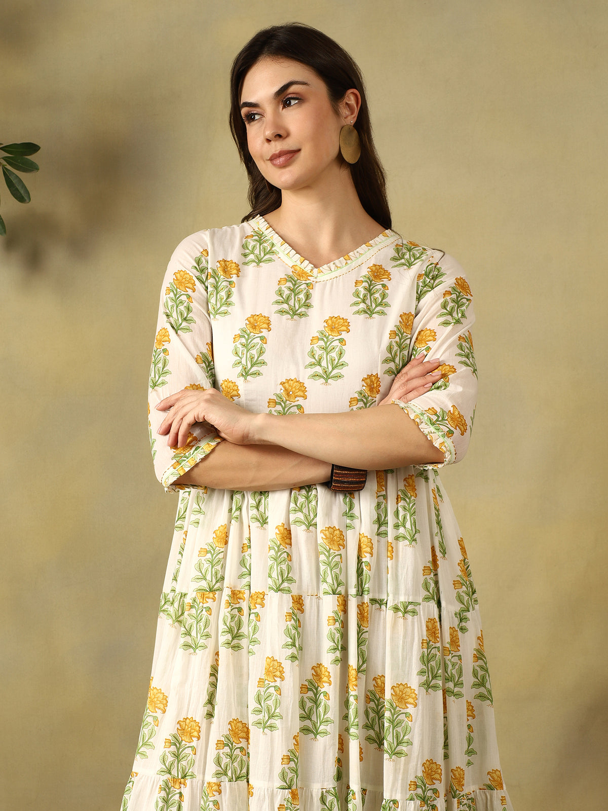 Mamicha white Gown