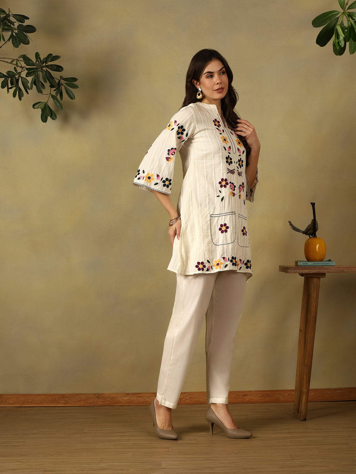 Mamicha White Co-ord set
