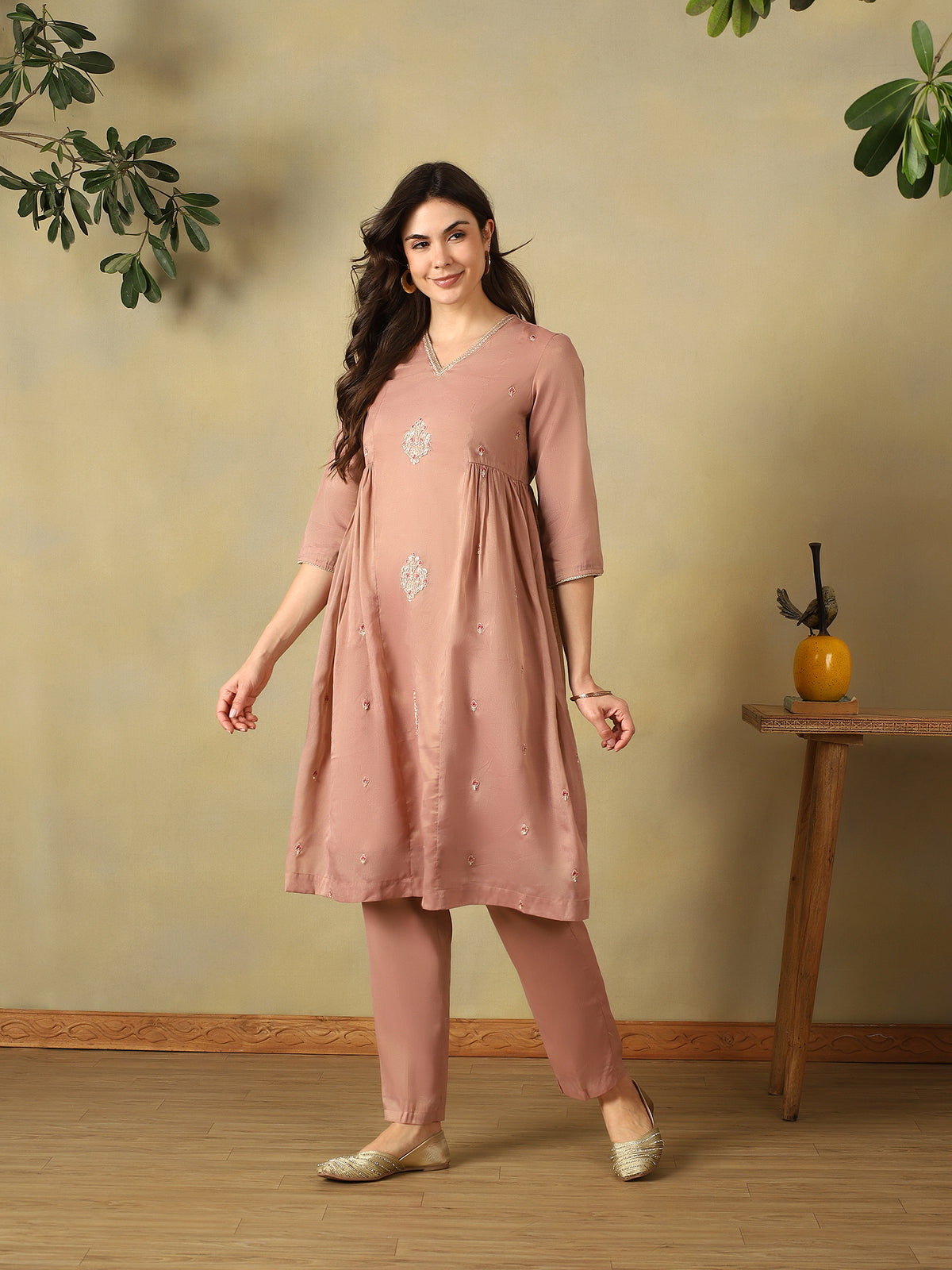 Mamicha Pink Kurta Set