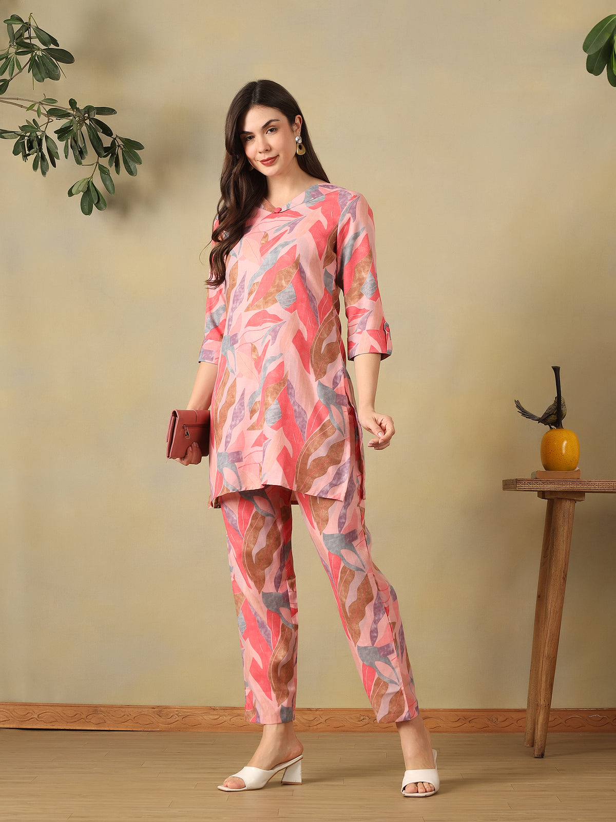 Mamicha Pink Co-Ord Set