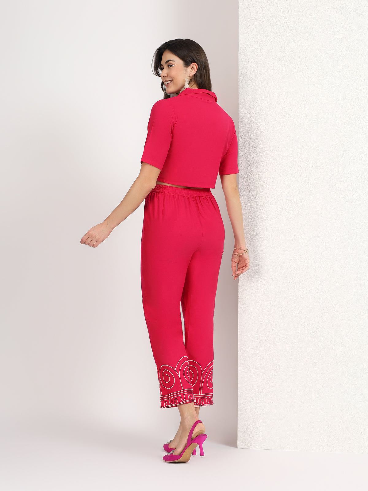 Mamicha Fuchsia Co-Ord Set