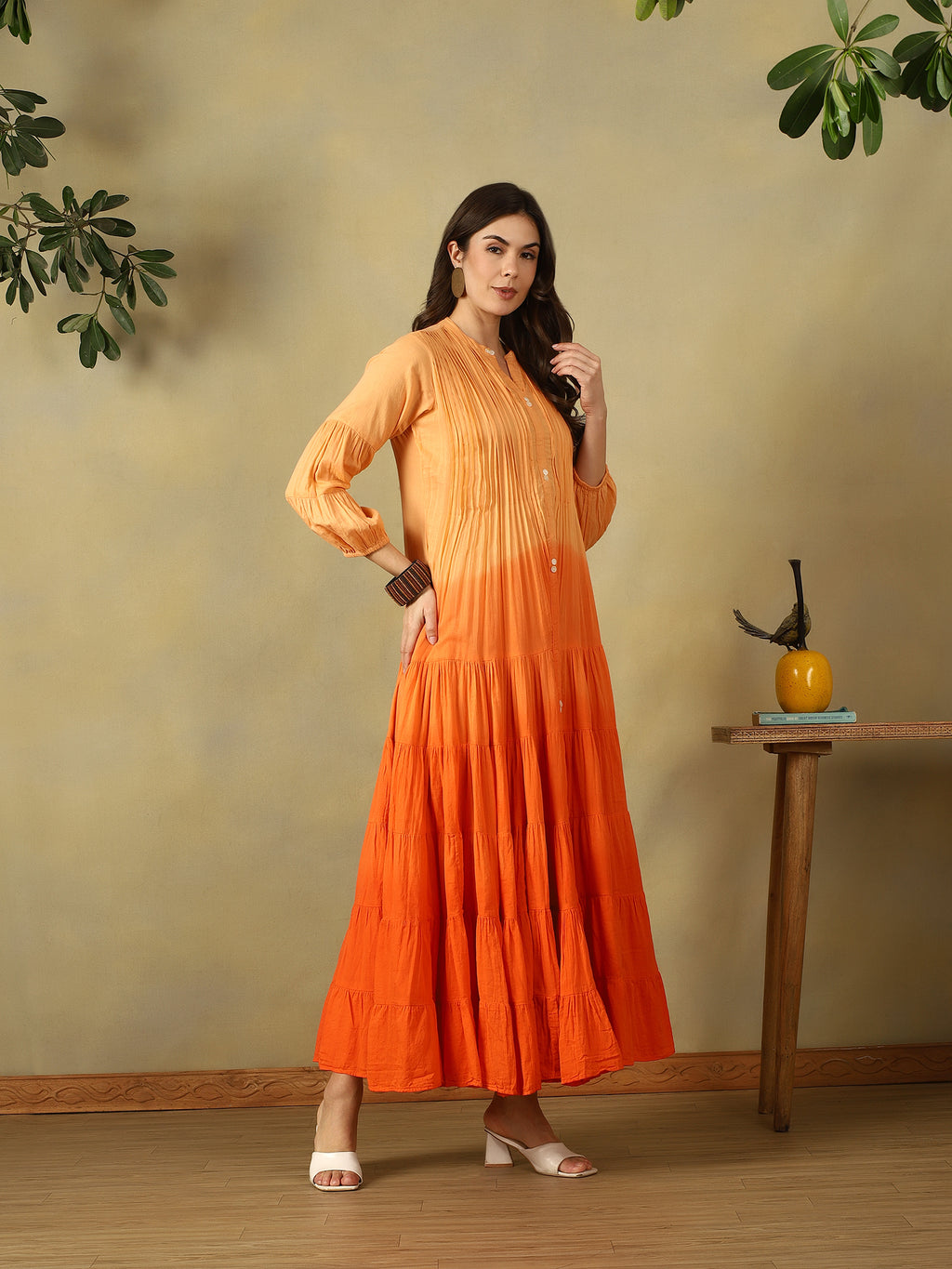 Mamicha Orange Dress