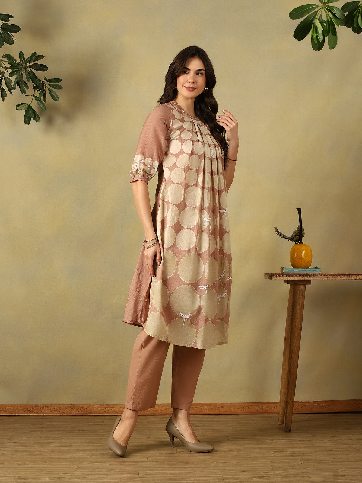 Mamicha Pink Kurta Set