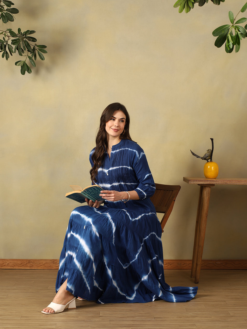 Mamicha Navy Blue Dress
