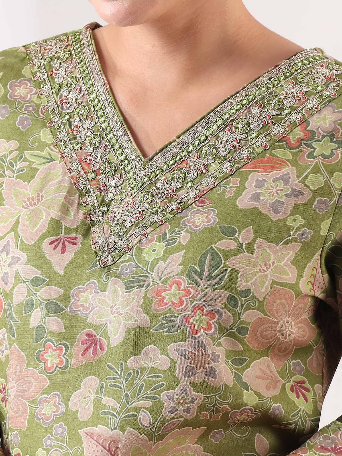 Mamicha Green Suit Set