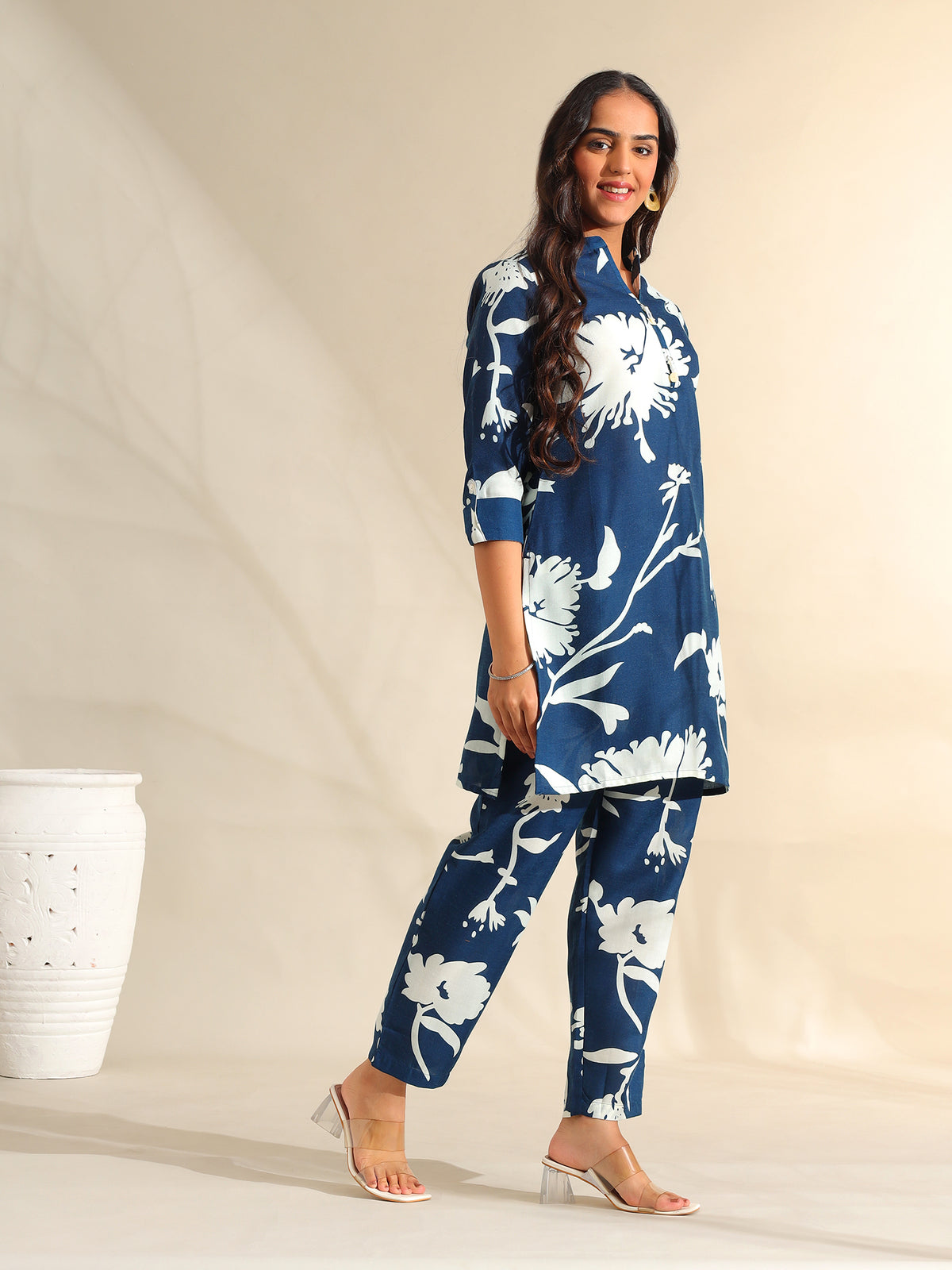 Inaayat Indigo Sketch Co-ord Set
