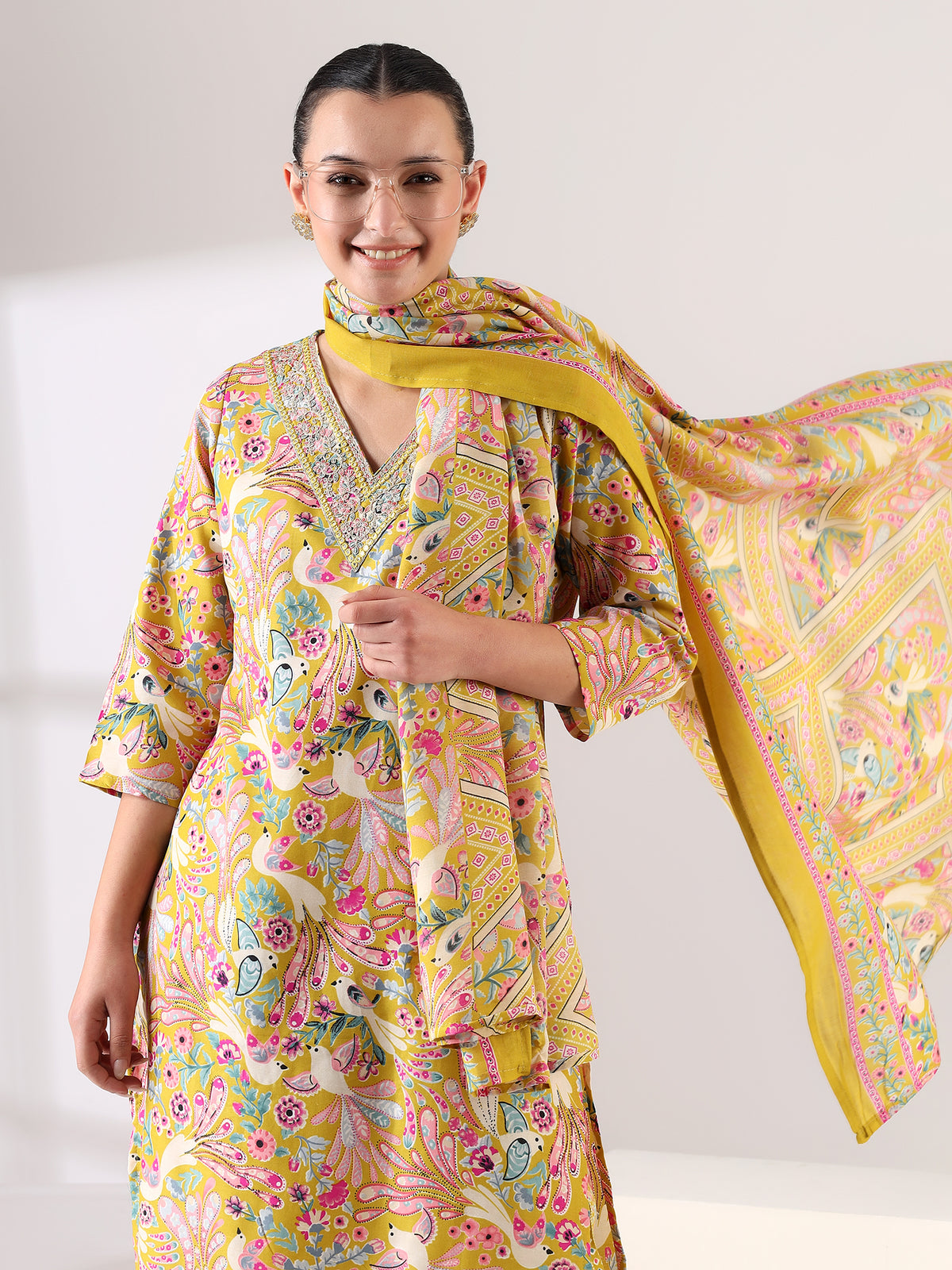 Mamicha Mustard Suit Set