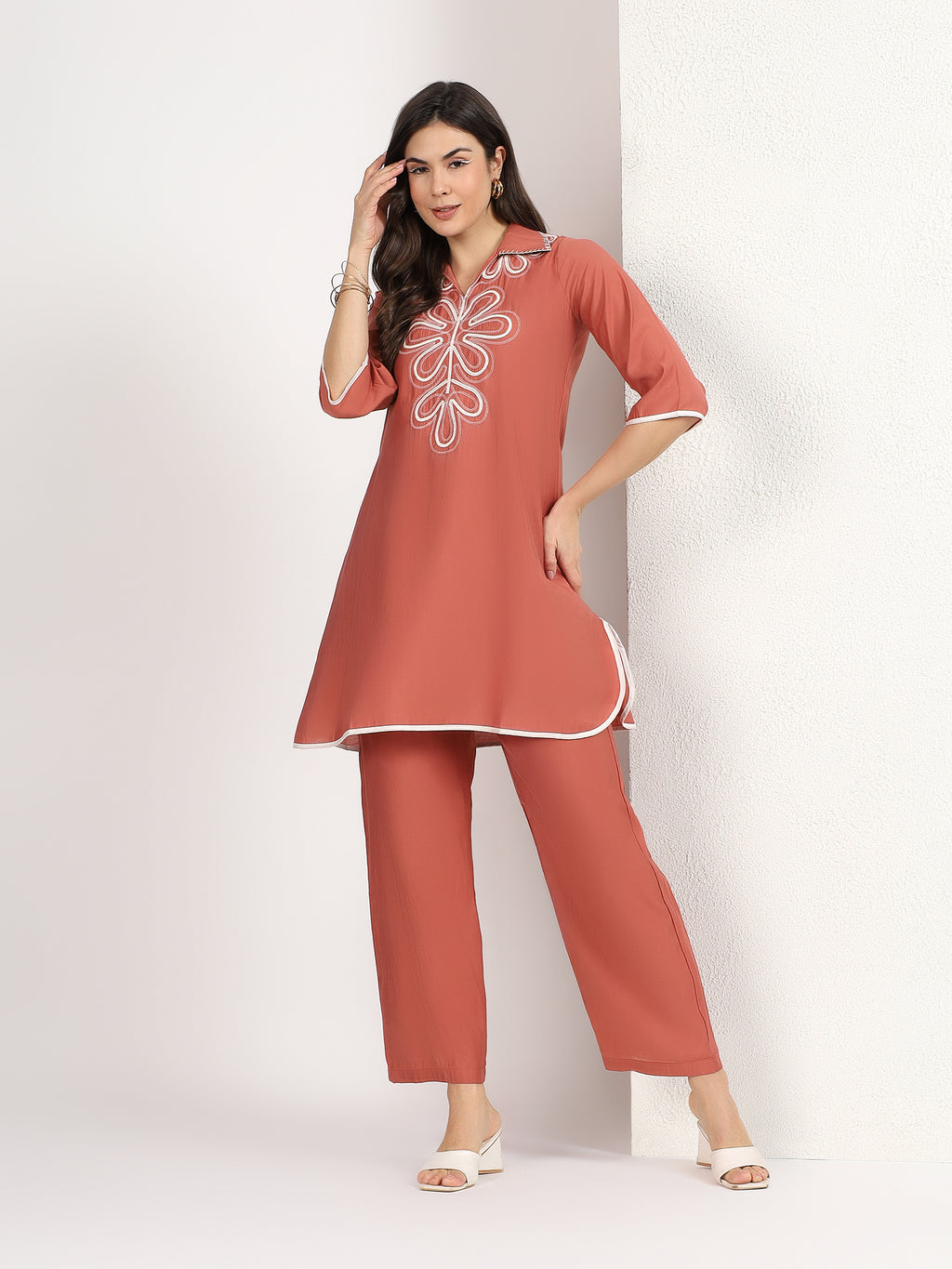 Mamicha Coral Co-ord set
