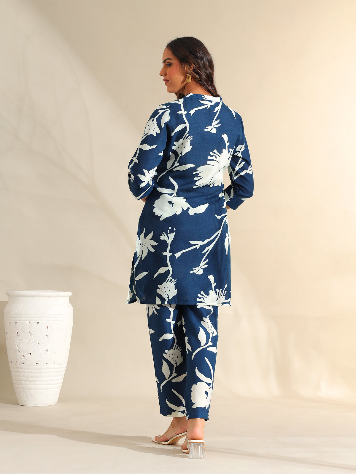 Inaayat Indigo Sketch Co-ord Set