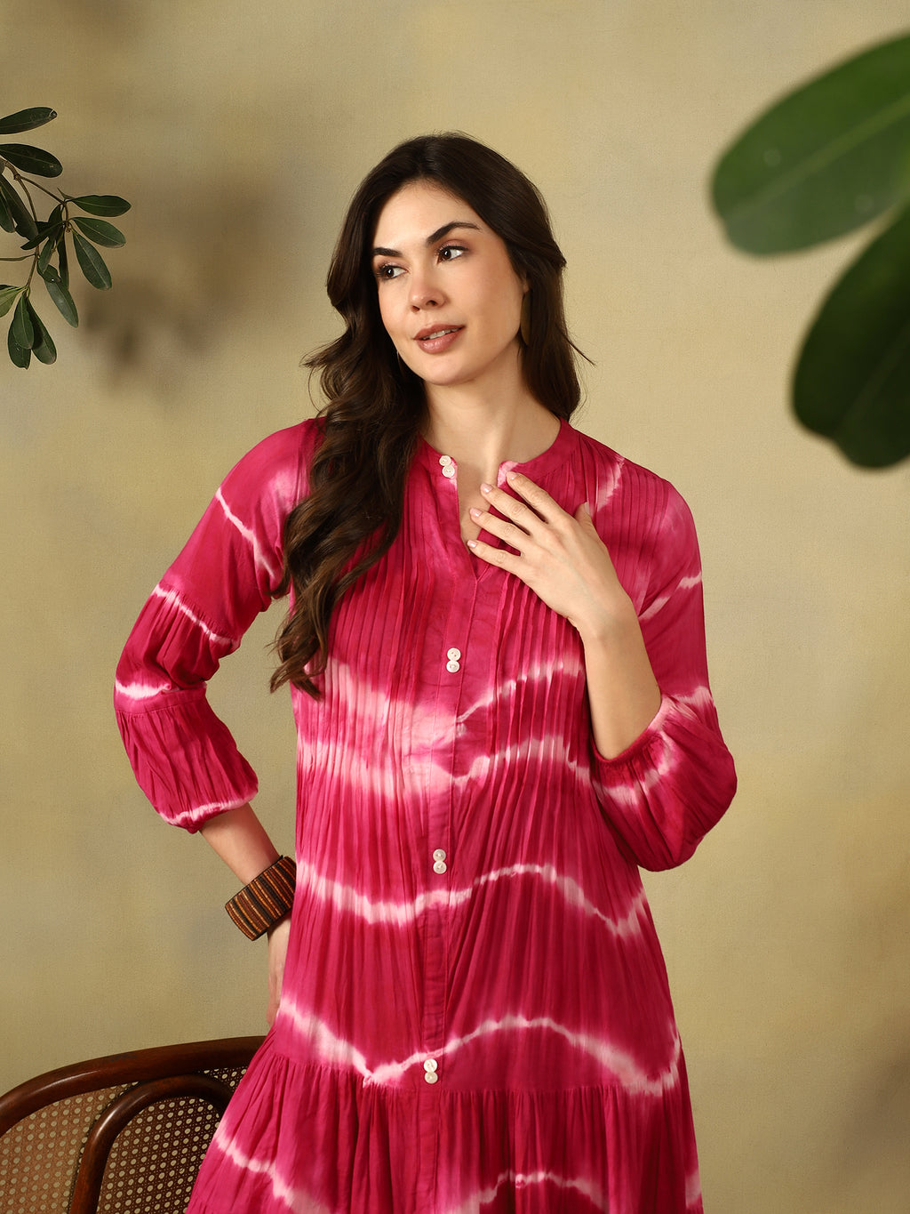 Mamicha Magenta Dress