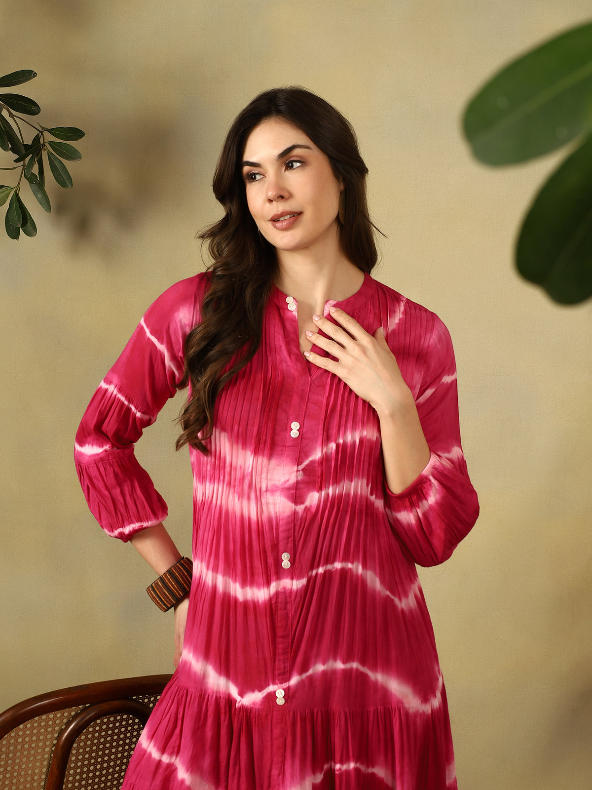 Mamicha Magenta Dress