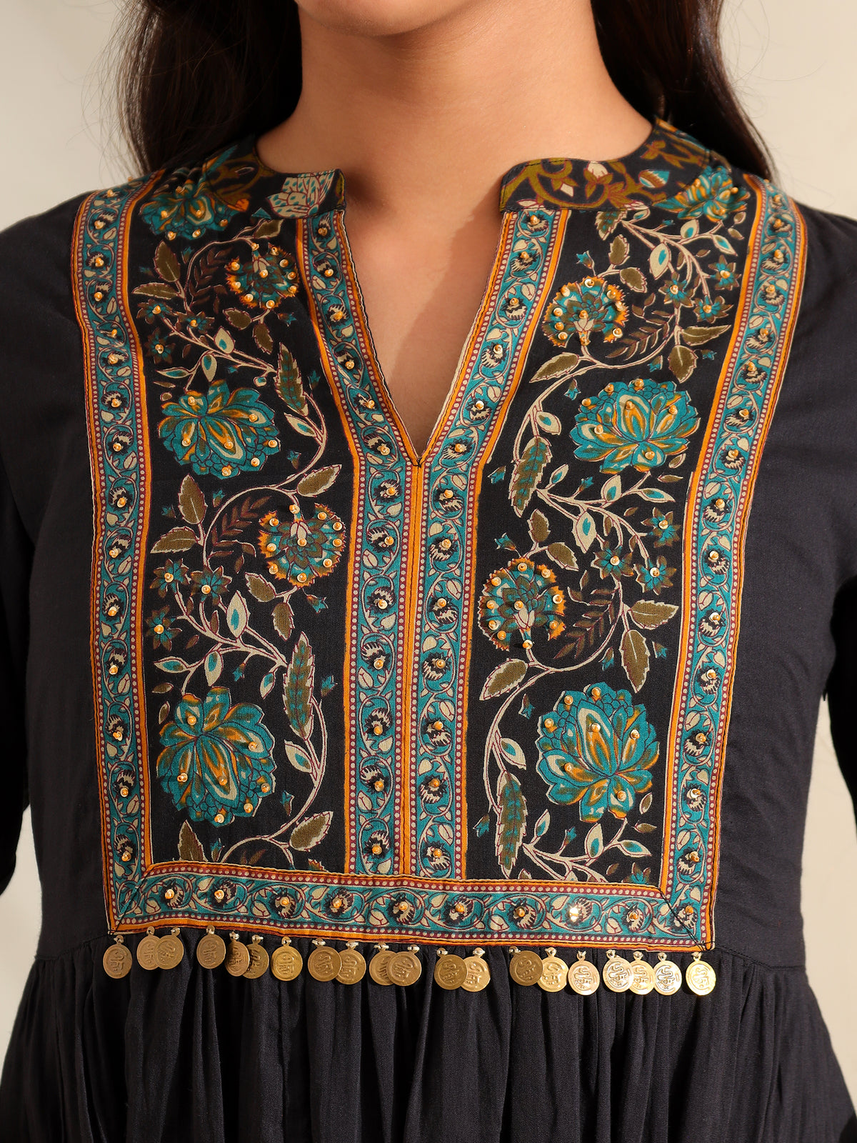 Nayantara Midnight Anarkali Dress