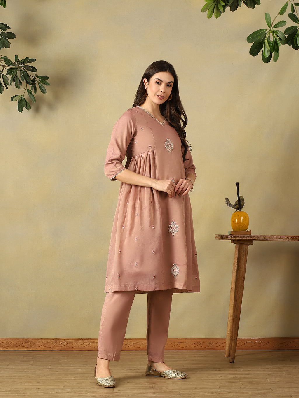 Mamicha Pink Kurta Set
