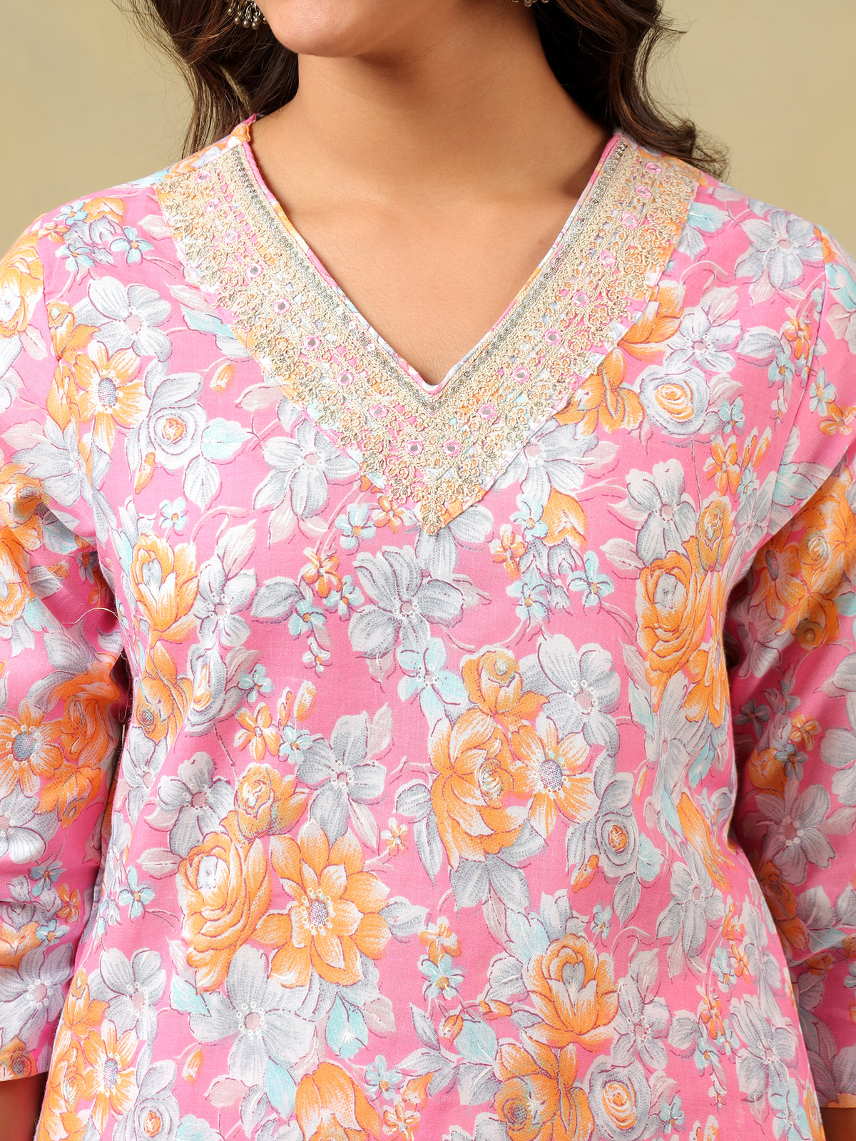 Ishika Rose Garden Suit Set