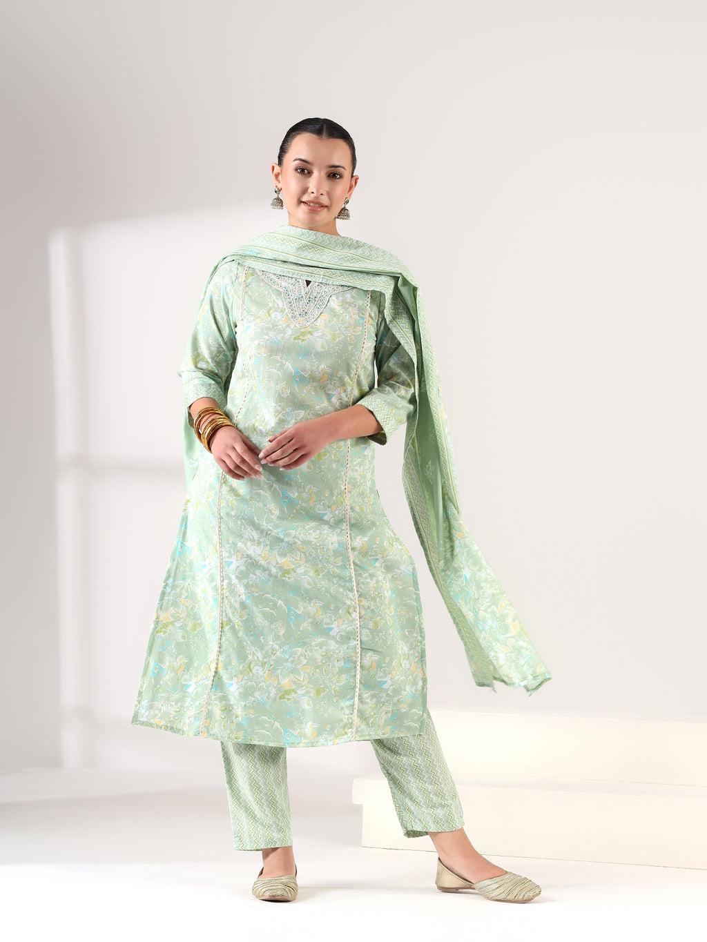Mamicha Green Suit Set