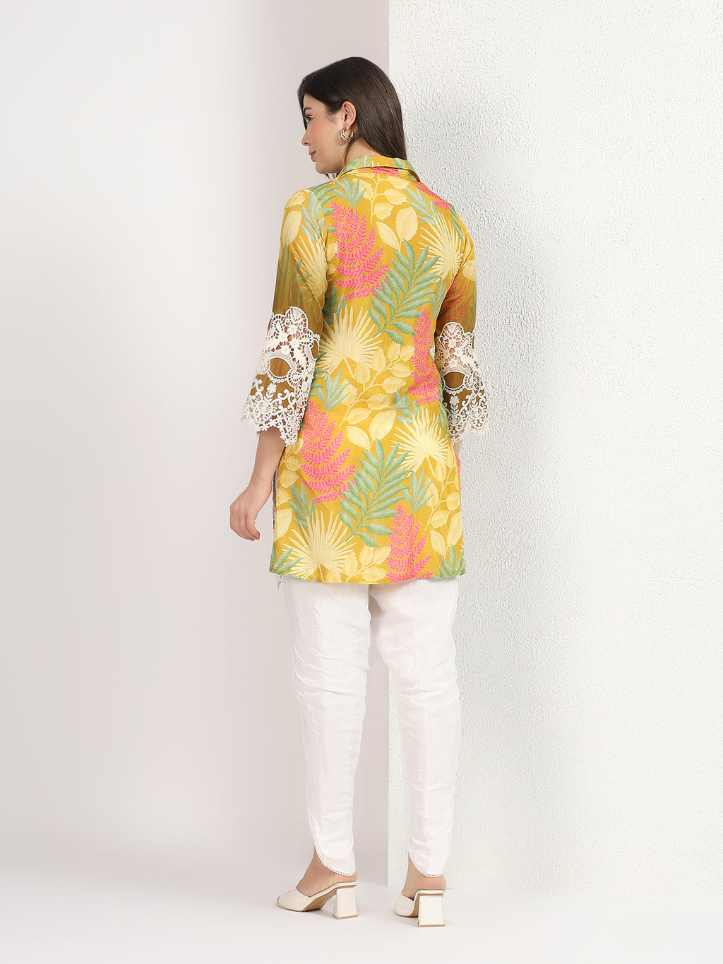 Mamicha Mustard Kurta Set