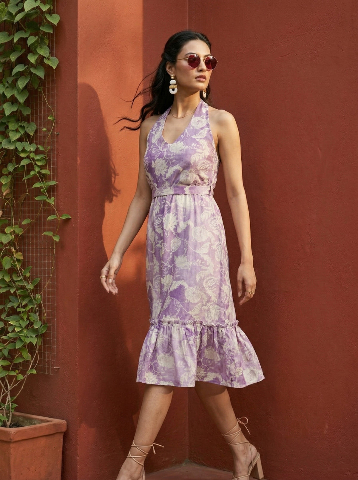 Lavender Dress - Sleeveless