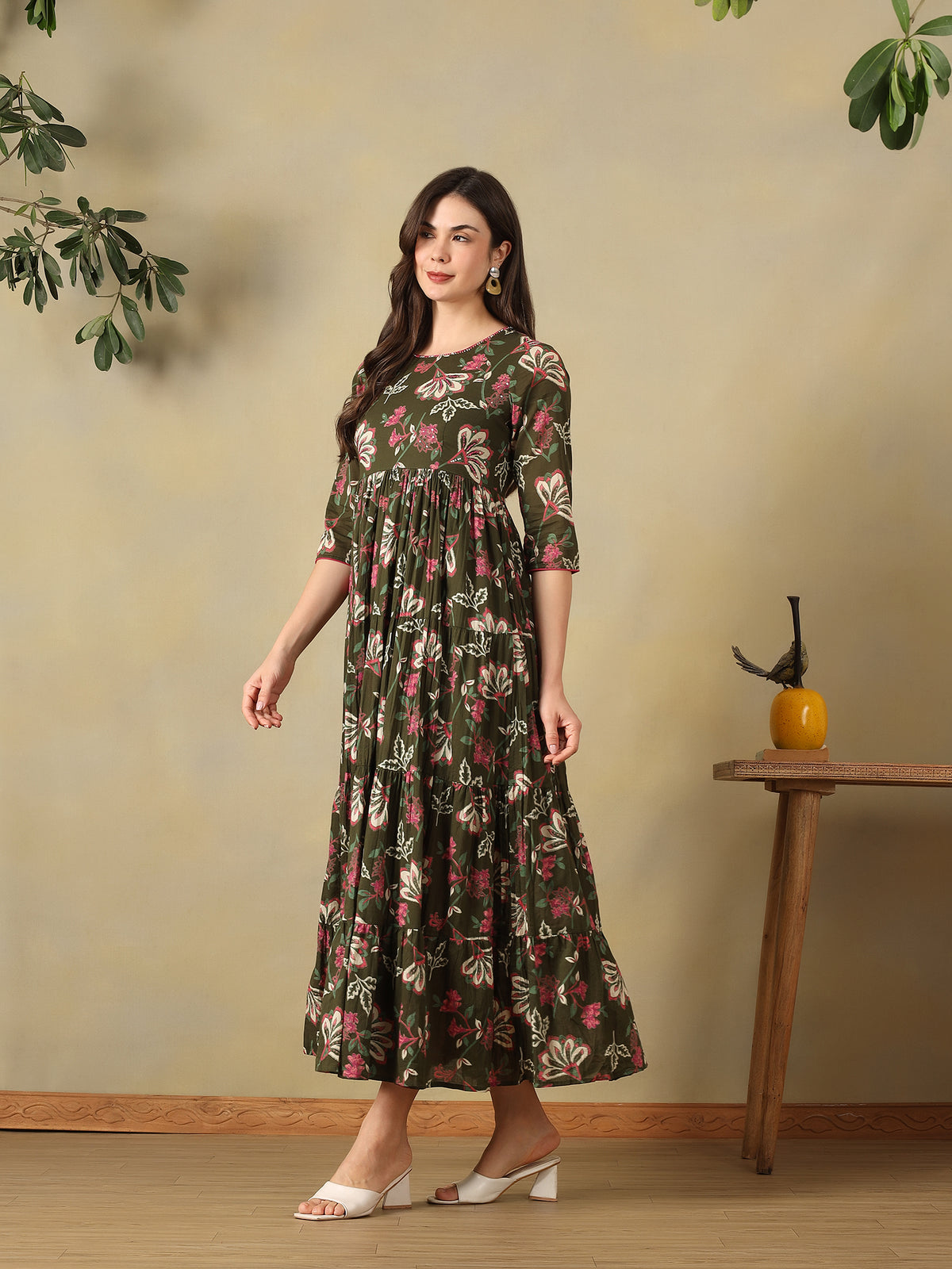 Mamicha Olive Gown