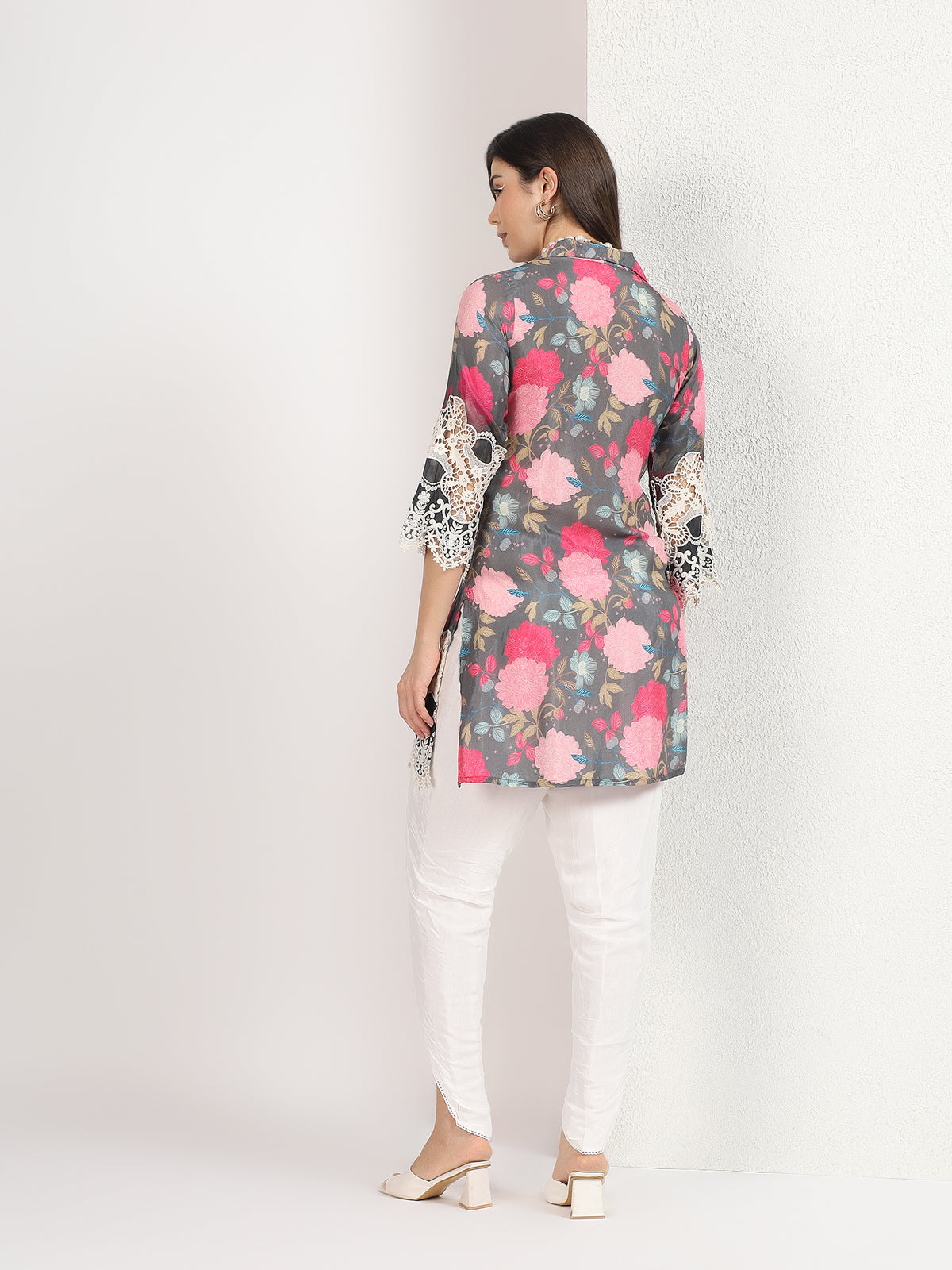 Mamicha Grey Kurta Set