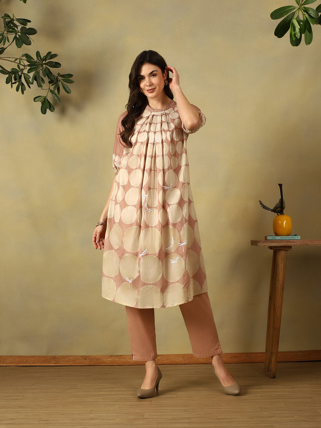 Mamicha Pink Kurta Set